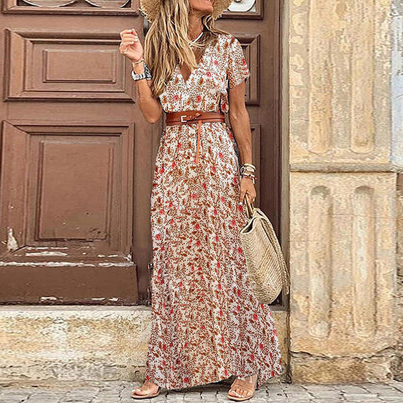 CAMILA | Robe Bohème Évasion Tropicale