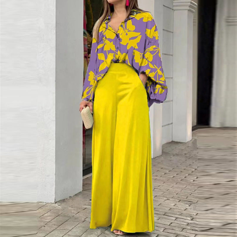 MAËLYS | Chemise & Pantalon – Style Libre & Élégance