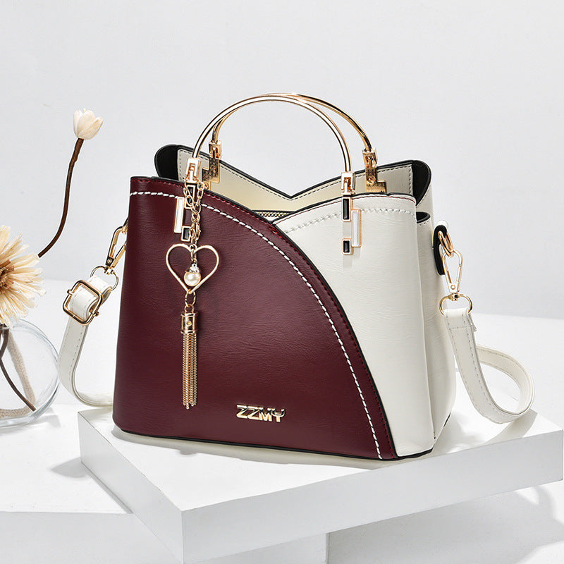 ALMA | Sac Color Block & Pampilles