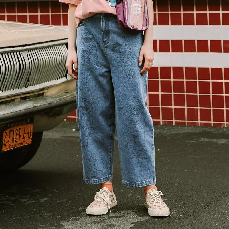 MILA | Jean Ourson – Coupe Large & Style Preppy