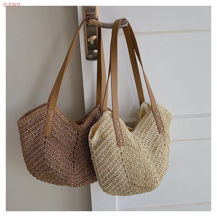 SAC BRUNNA EN PAILLE