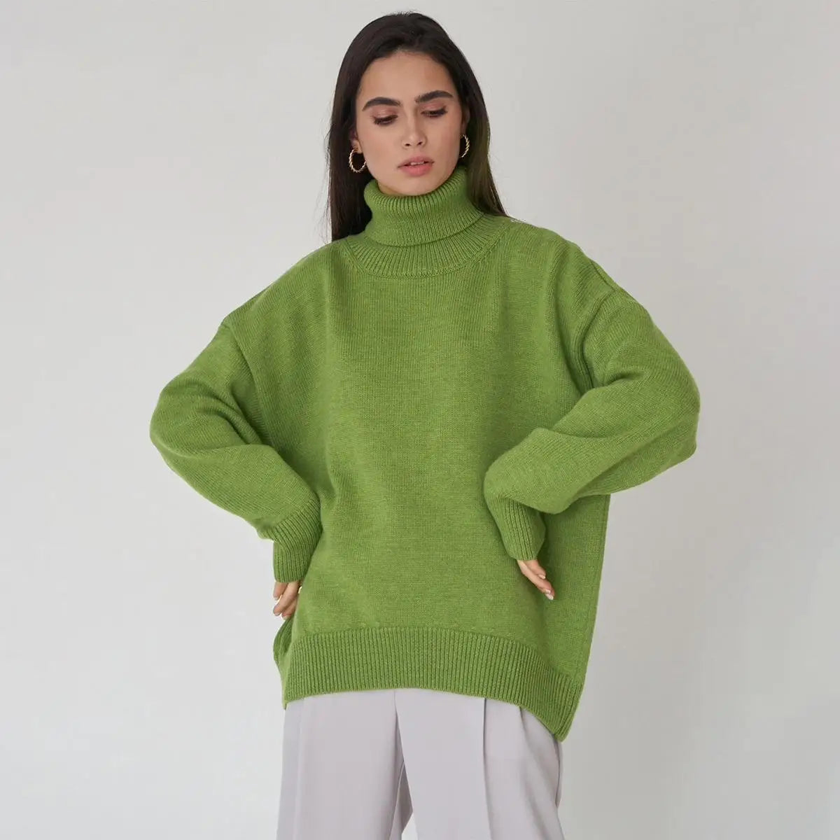 Pull Col Roulé – Élégance et Confort Absolus