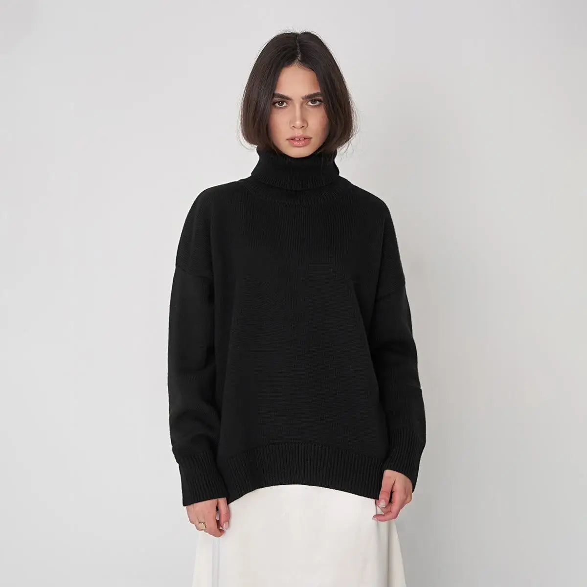 Pull Col Roulé – Élégance et Confort Absolus