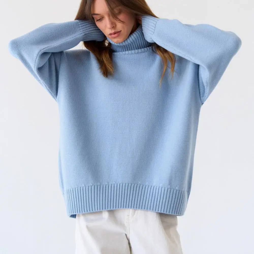 Pull Col Roulé – Élégance et Confort Absolus