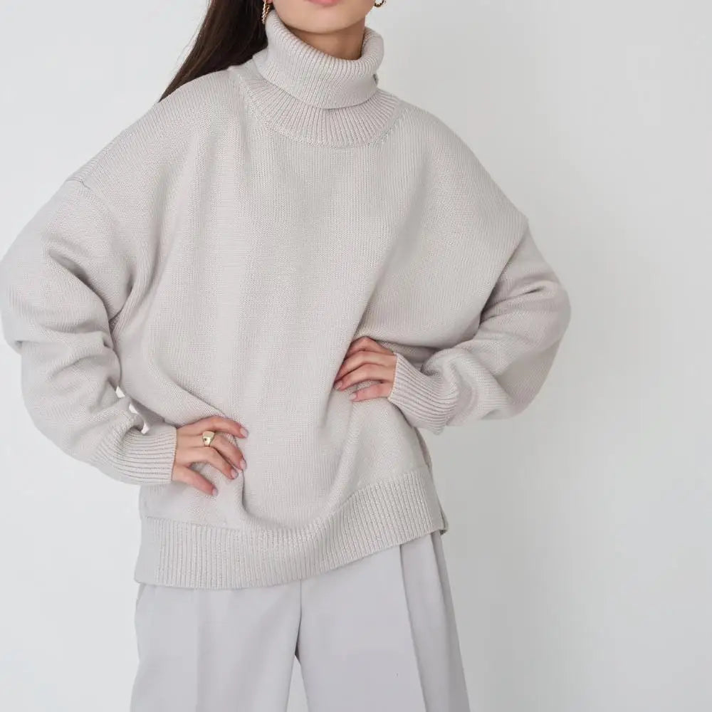 Pull Col Roulé – Élégance et Confort Absolus