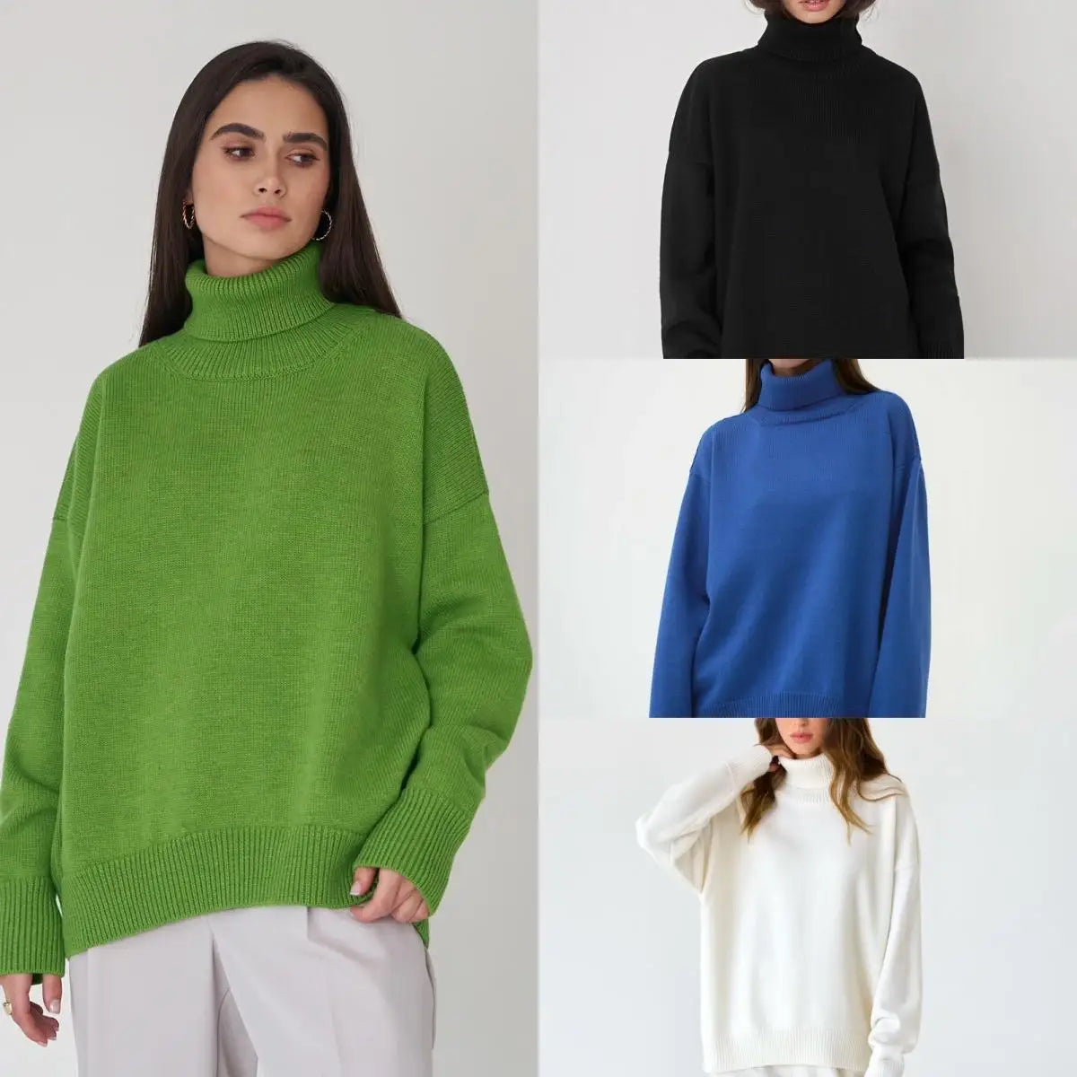 Pull Col Roulé – Élégance et Confort Absolus