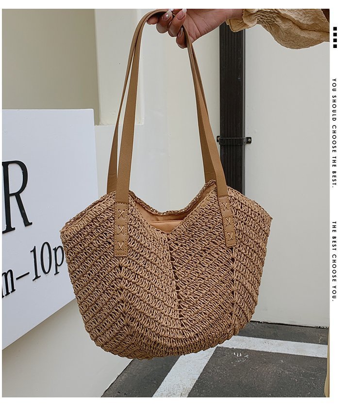 SAC BRUNNA EN PAILLE