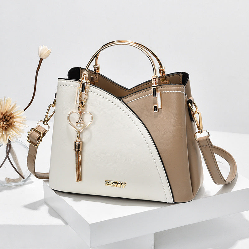 ALMA | Sac Color Block & Pampilles