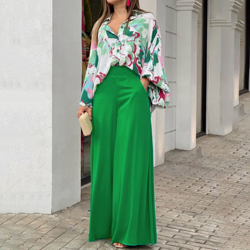MAËLYS | Chemise & Pantalon – Style Libre & Élégance