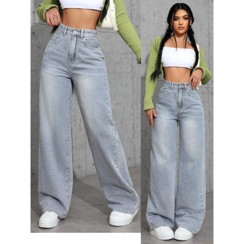 MAYA | Jean oupe Droite & Style Intemporel