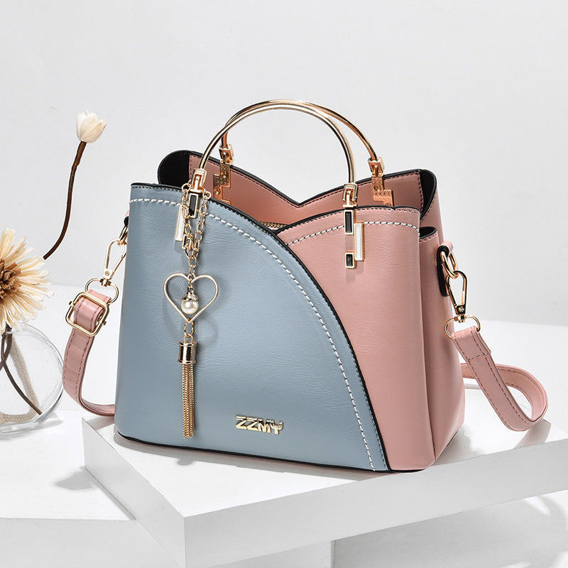 ALMA | Sac Color Block & Pampilles