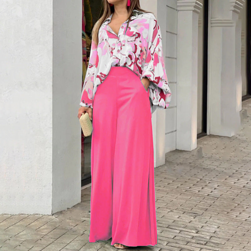 MAËLYS | Chemise & Pantalon – Style Libre & Élégance