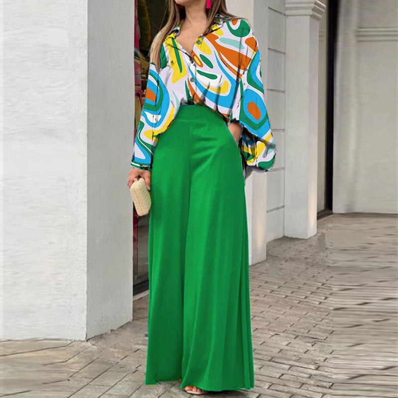MAËLYS | Chemise & Pantalon – Style Libre & Élégance