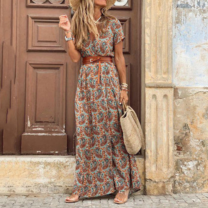CAMILA | Robe Bohème Évasion Tropicale