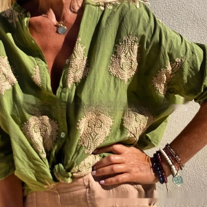 MILA | Chemise Casual –  Boutonnage Raffiné