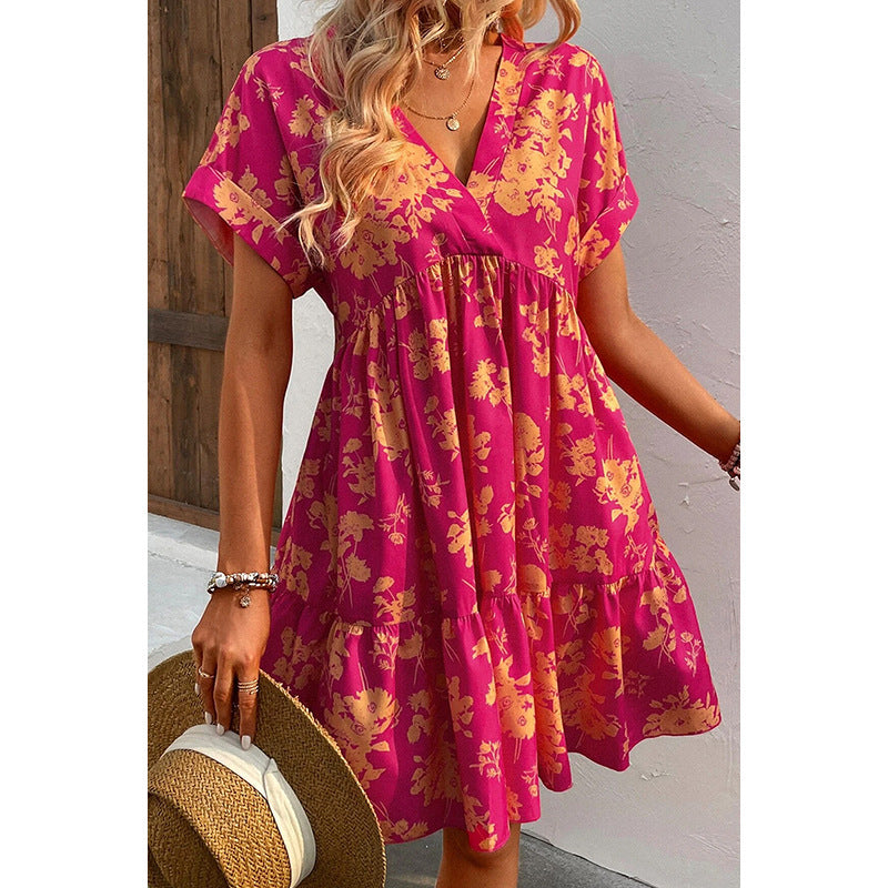 Paula | Robe Fleurie Élégance d’Été