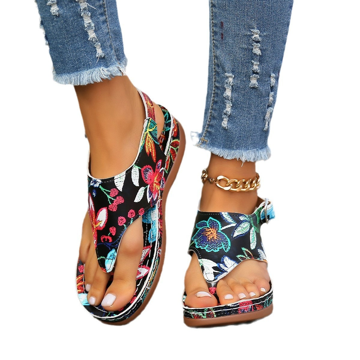 Sofia | Sandales Style Ethnique Chic, Confort et Féminité