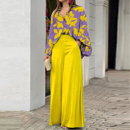MAËLYS | Chemise & Pantalon  – Style Libre & Élégance