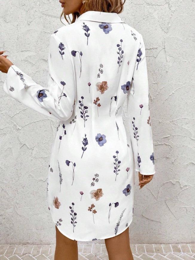 SOPHIE | Robe Chemise Florale