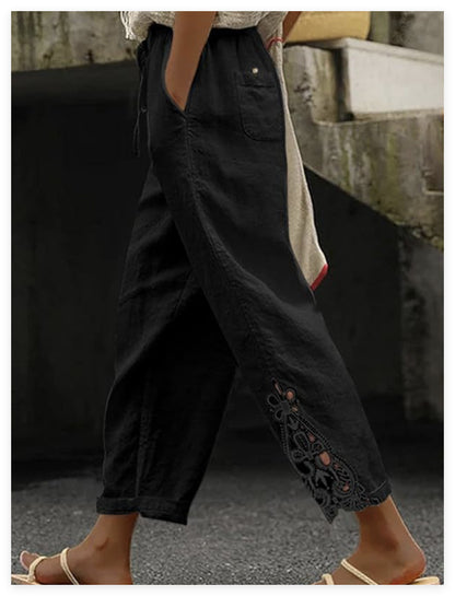 SOPHIA | Pantalon Baggy Droit