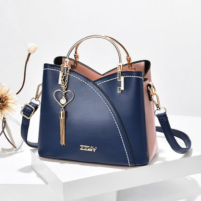 ALMA | Sac Color Block & Pampilles