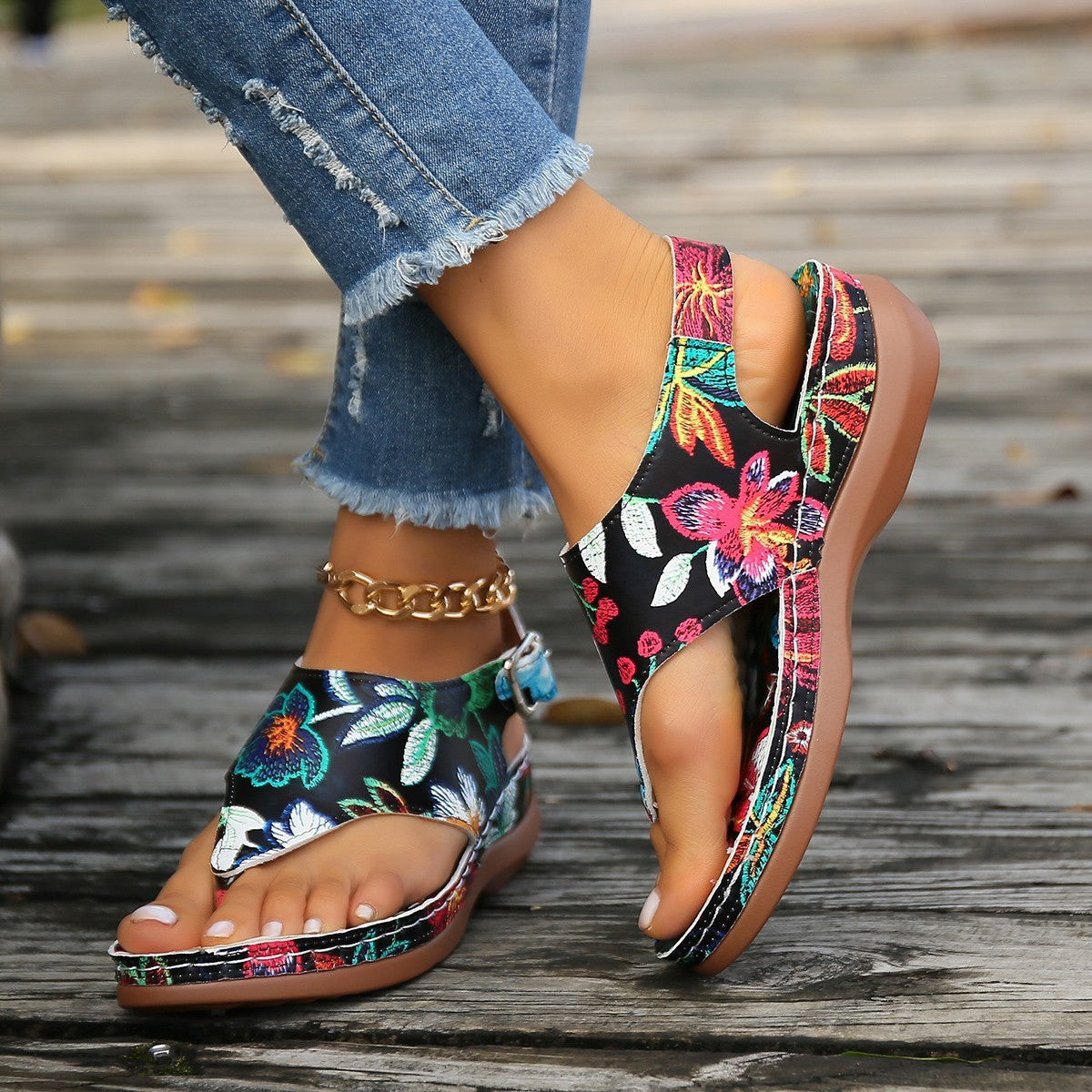 Sofia | Sandales Style Ethnique Chic, Confort et Féminité