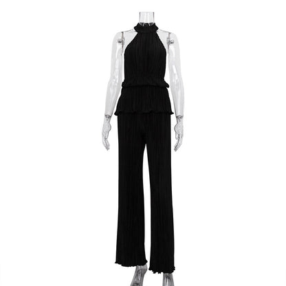 CLARA | Pantalon Plissé – Style Chic & Confort Moderne