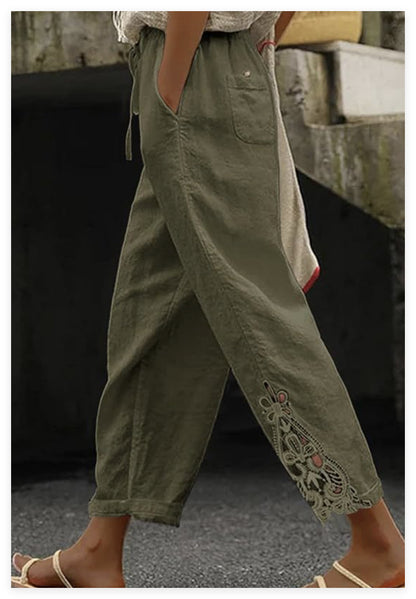 SOPHIA | Pantalon Baggy Droit