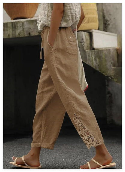 SOPHIA | Pantalon Baggy Droit