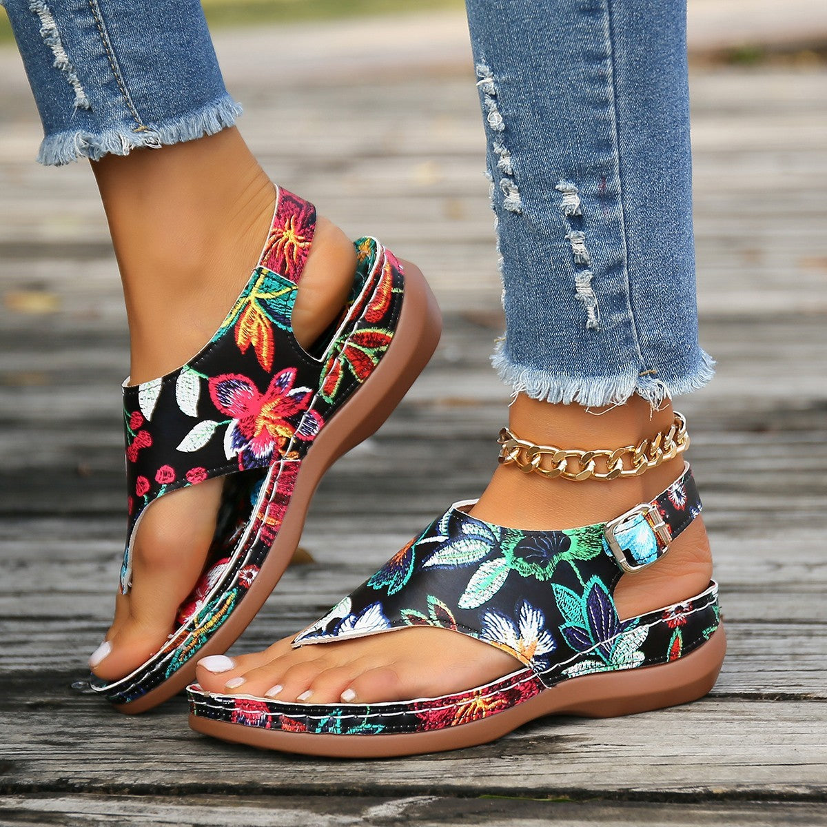 Sofia | Sandales Style Ethnique Chic, Confort et Féminité