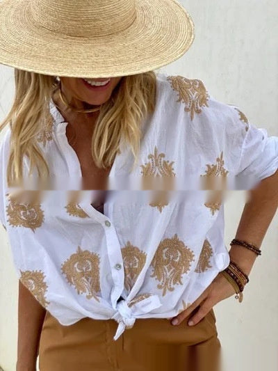 MILA | Chemise Casual –  Boutonnage Raffiné