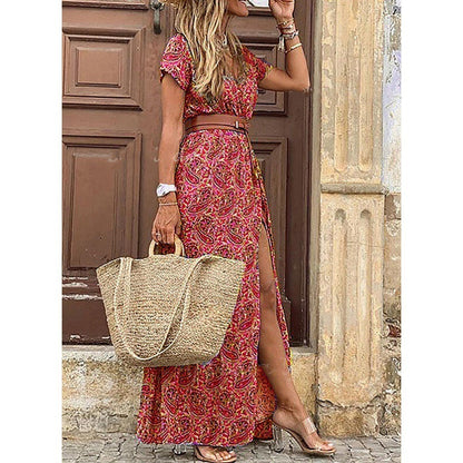 CAMILA | Robe Bohème Évasion Tropicale