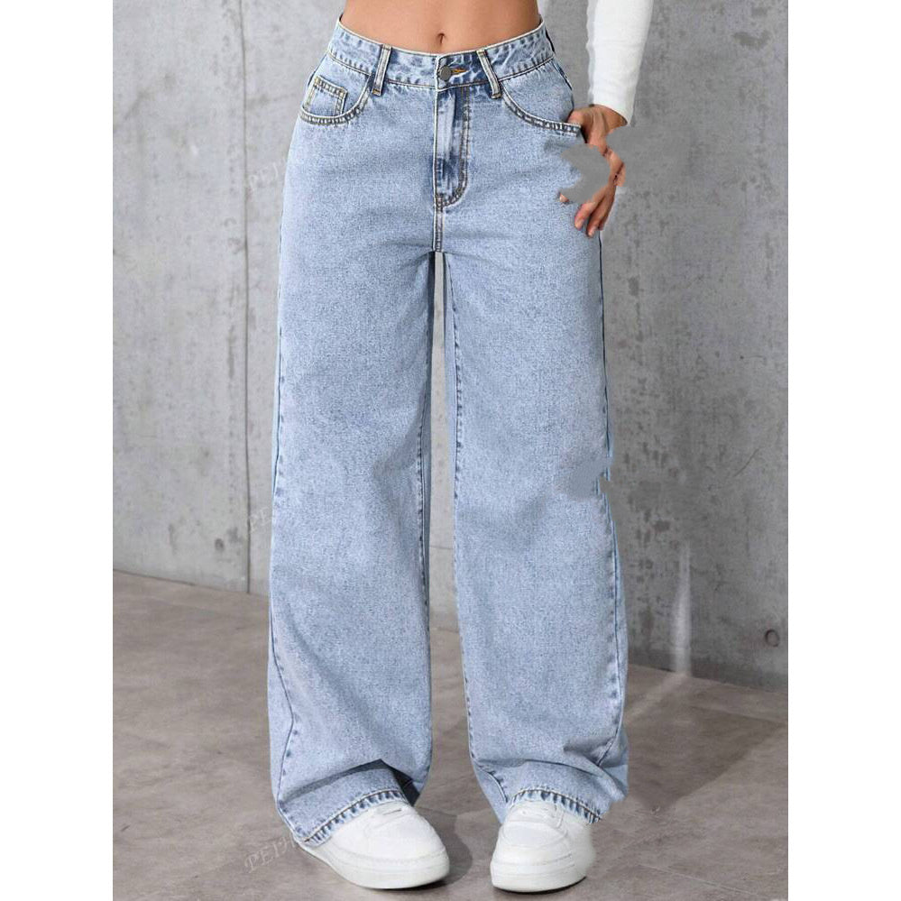 MAYA | Jean oupe Droite & Style Intemporel