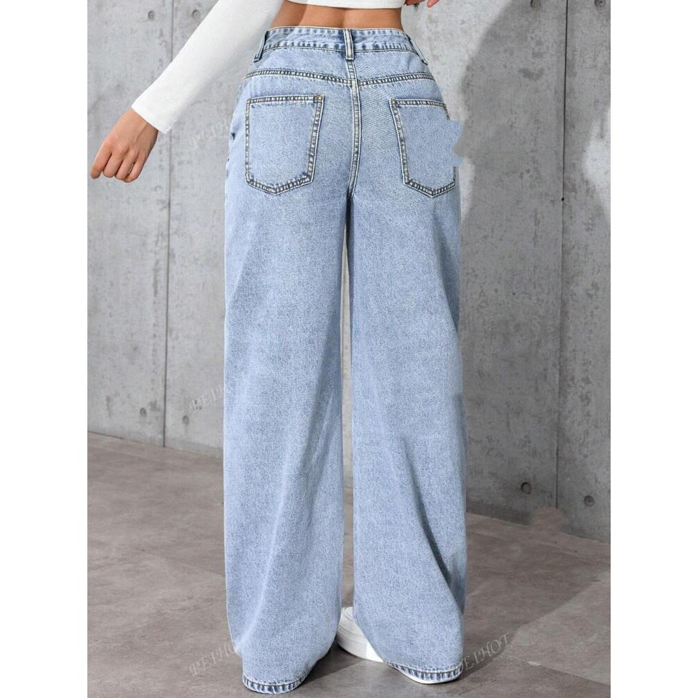 MAYA | Jean oupe Droite & Style Intemporel