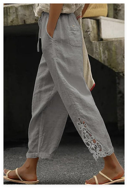 SOPHIA | Pantalon Baggy Droit